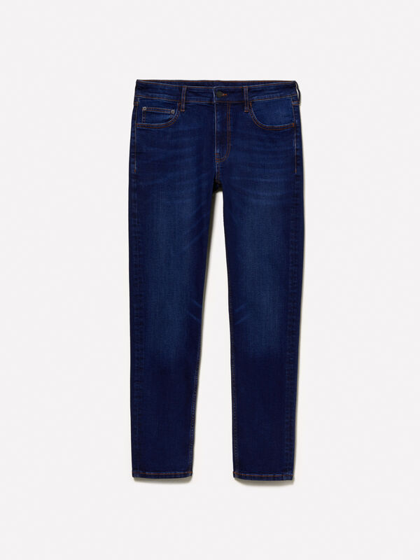 Blue Style 73 skinny fit jeans - men's skinny fit jeans | Sisley
