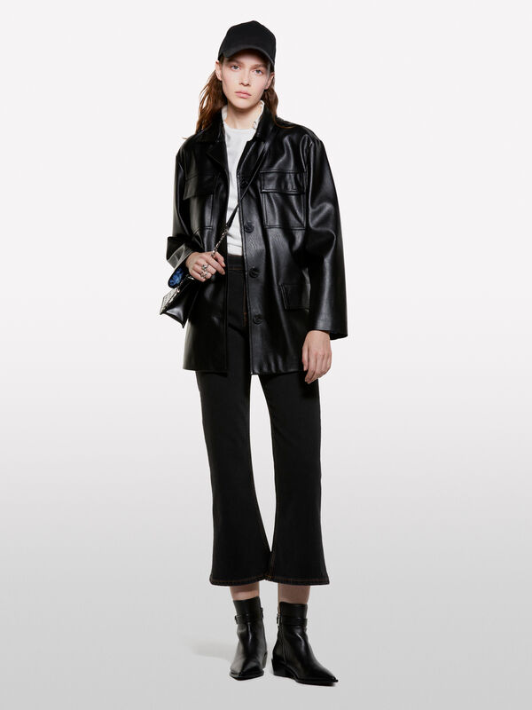 Black bootcut jeans - mid season sale women | Sisley