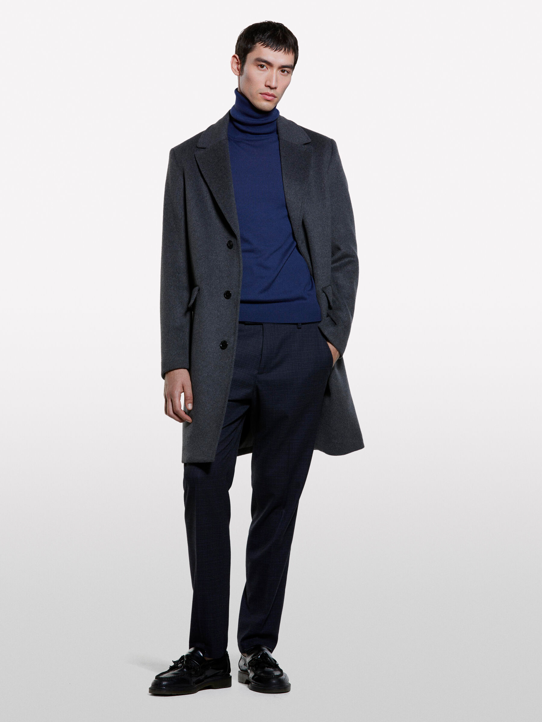 TURTLE NECK SWEATER Men image number null