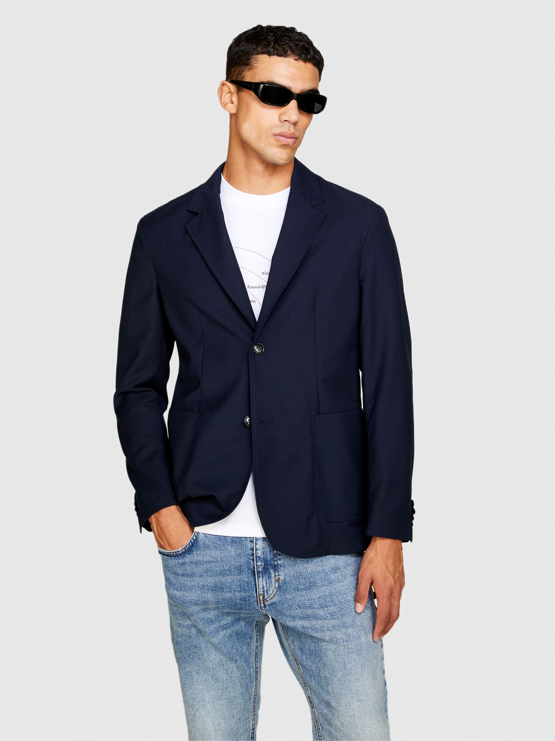 Unlined sales blazer mens