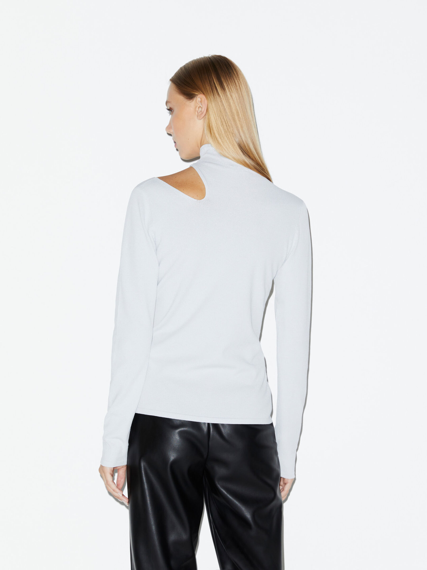 Cut-out sweater Women image number null