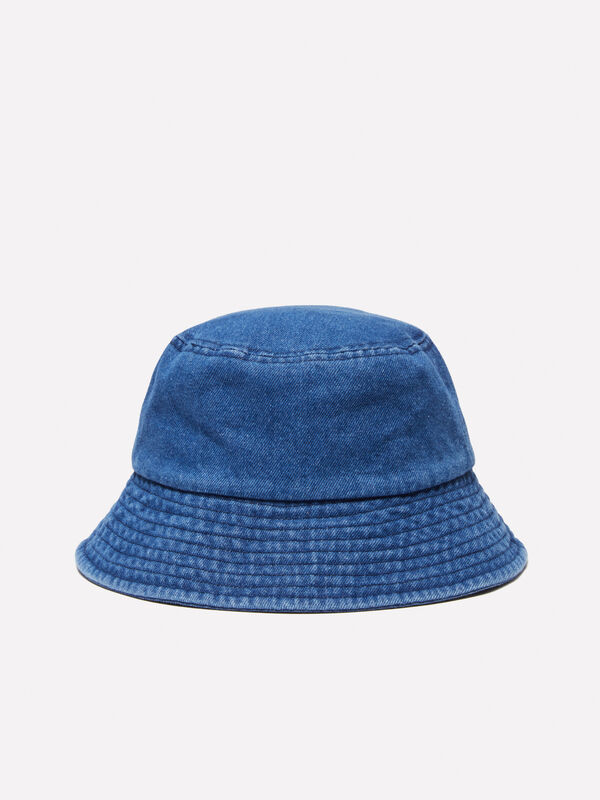 Denim bucket hat - men's hats | Sisley