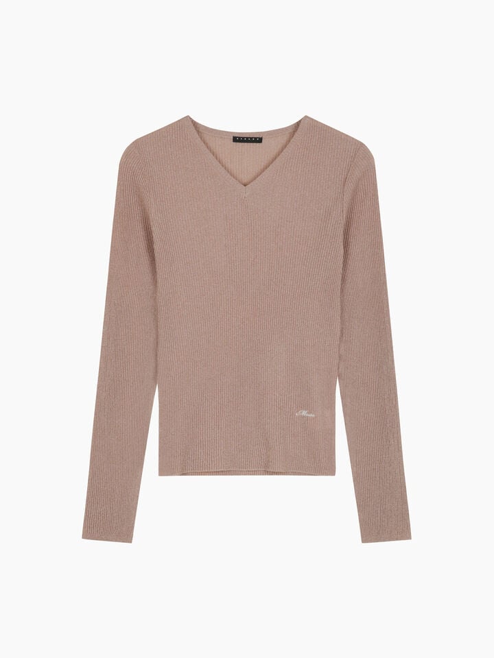 V NECK SWEATER L/S Women