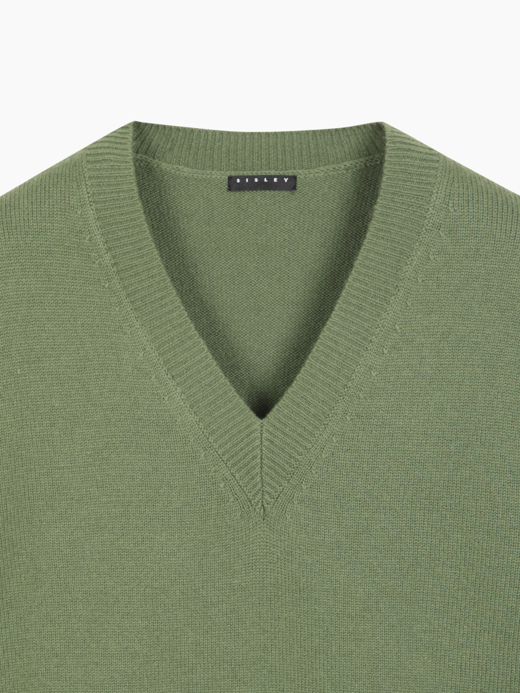 V NECK SWEATER L/S Women image number null