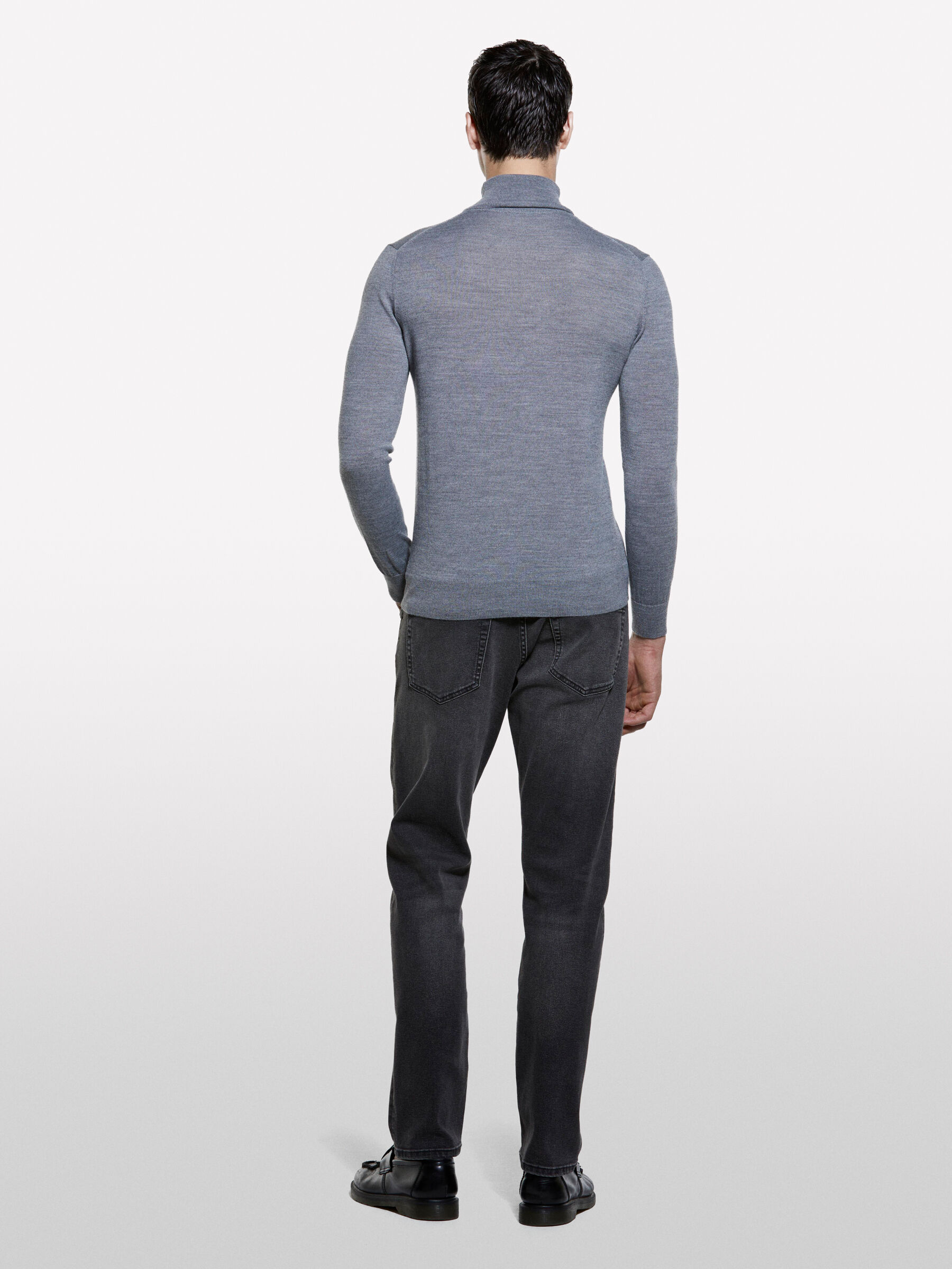 TURTLE NECK SWEATER Men image number null