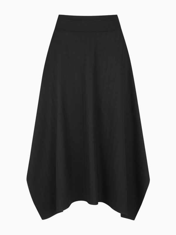 Uneven midi skirt - sisley k longuette skirts | Sisley K