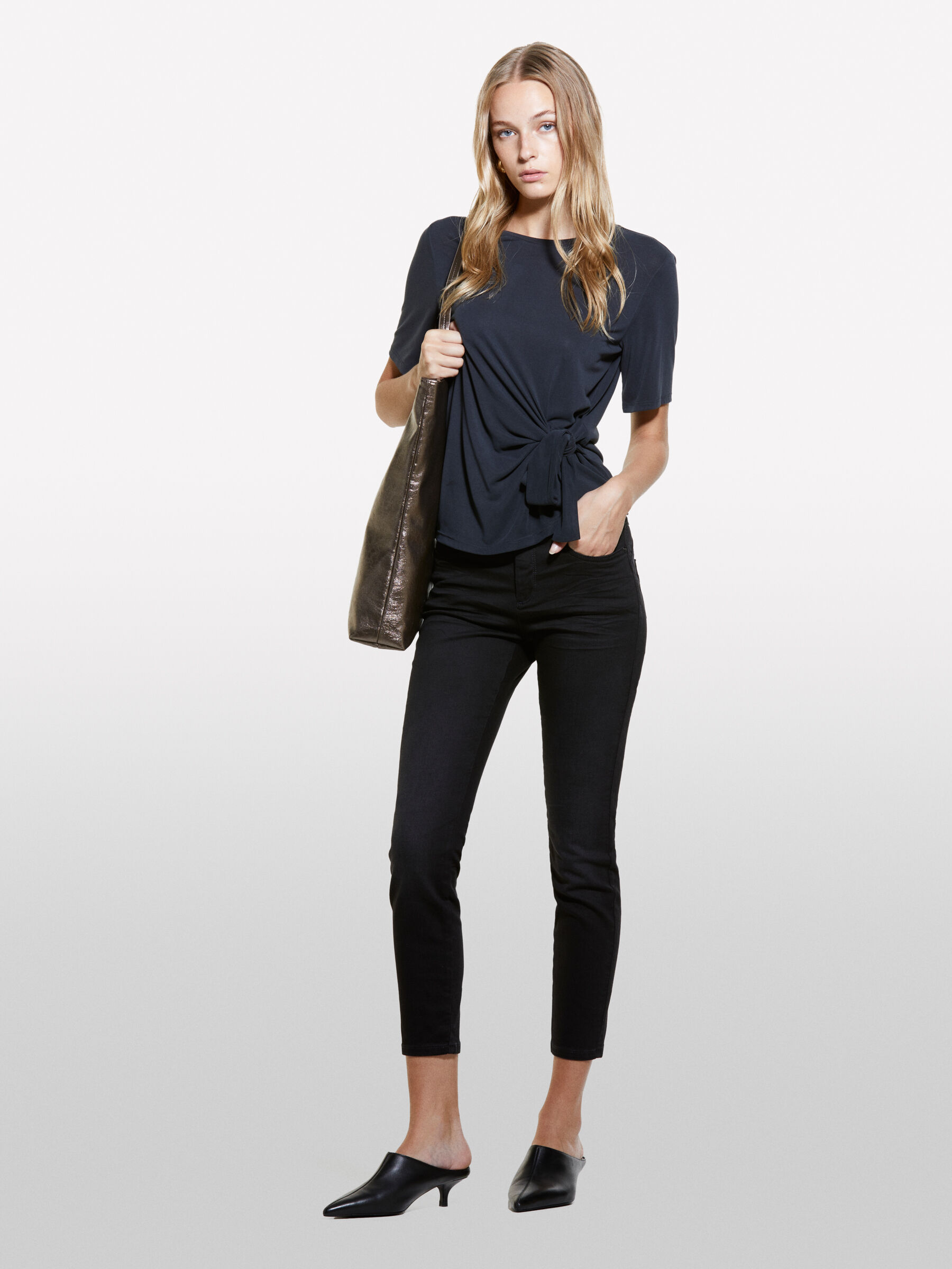 Black slim fit push up Ibiza jeans Black Sisley