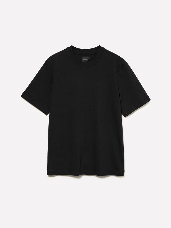 Regular fit crew neck T-shirt - men's short sleeve t-shirts | Sisley