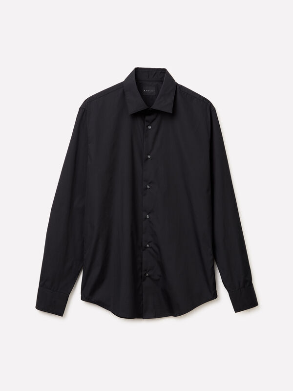 100% cotton shirt - men's regular fit shirts | Sisley