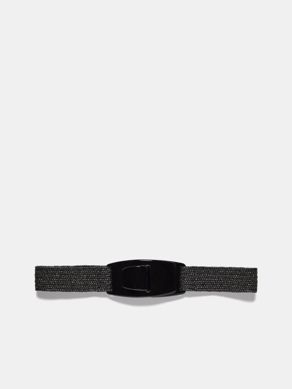 Belt with maxi buckle