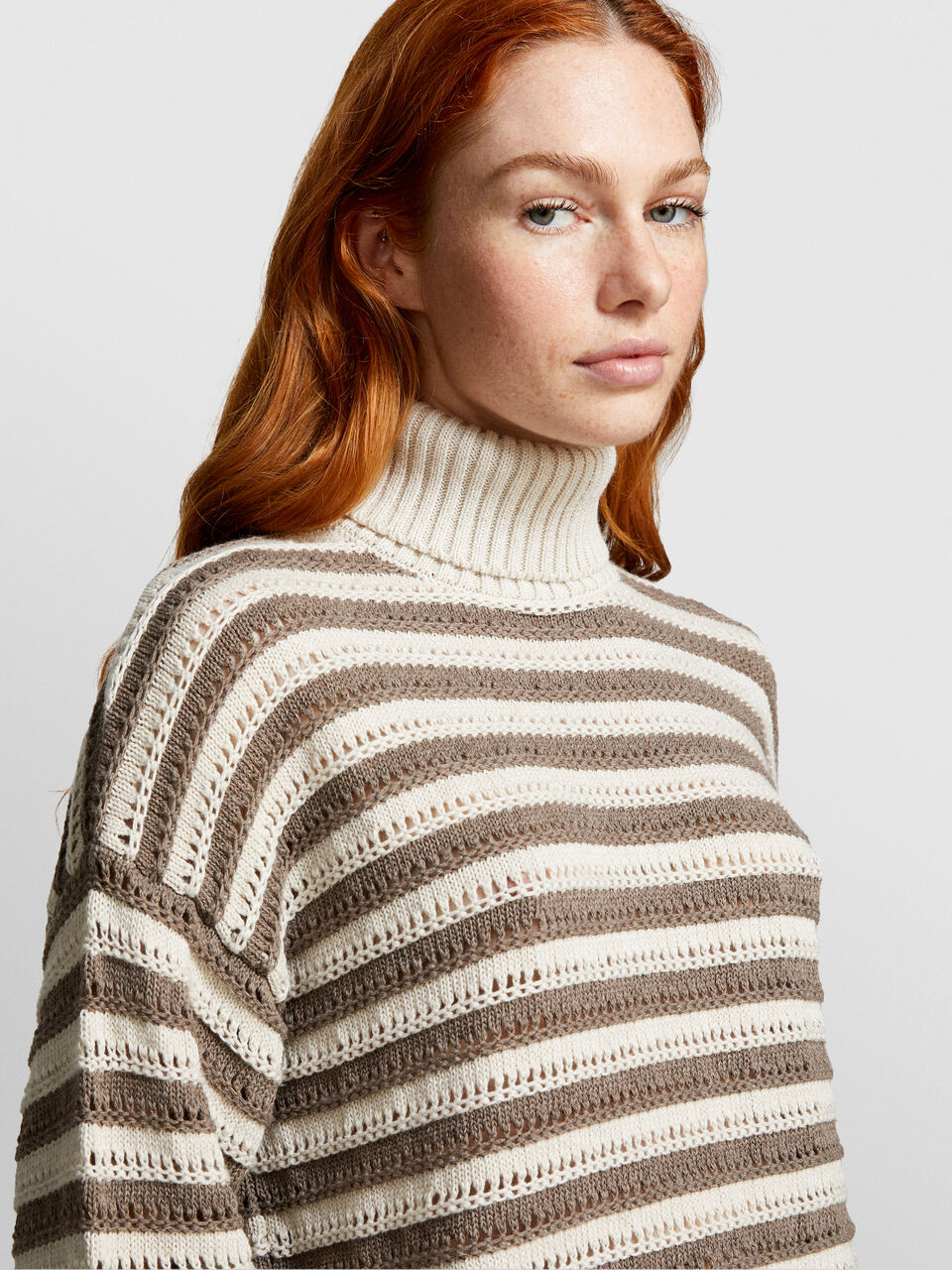 TURTLE NECK SWEATER Women image number null