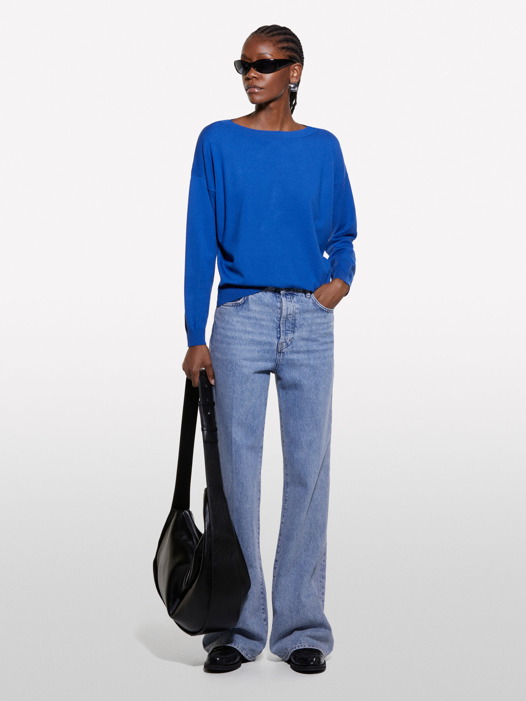 Women s Boat Neck Sweaters Sisley