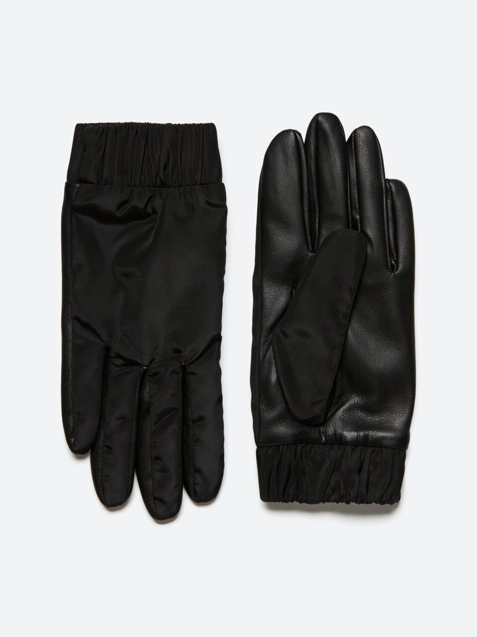 Color block gloves