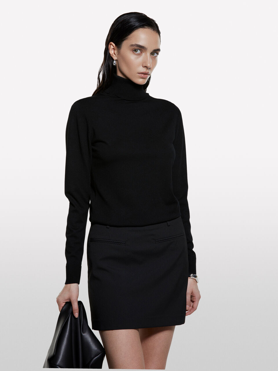 TURTLE NECK SWEATER Women image number null