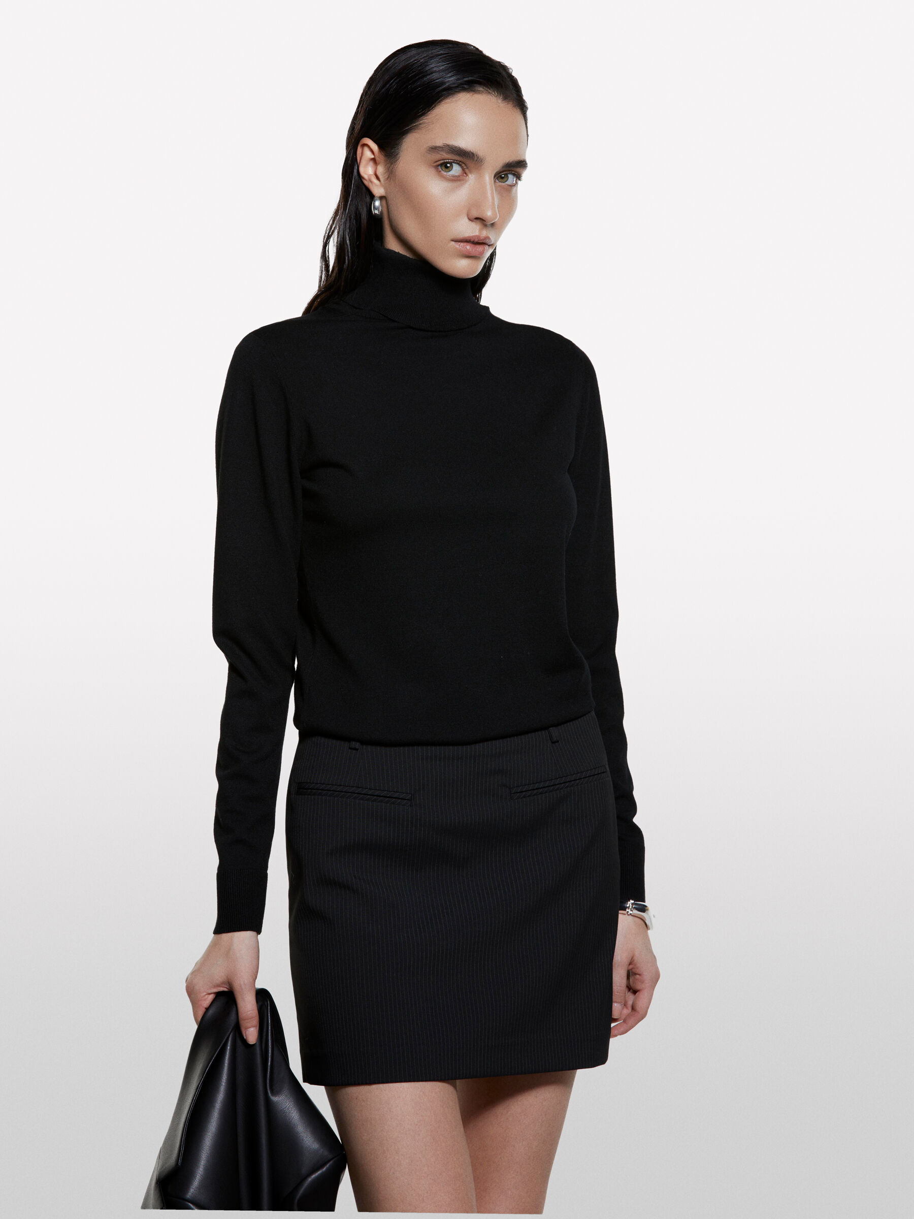 TURTLE NECK SWEATER Women image number null
