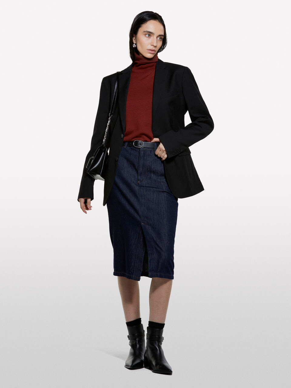 TURTLE NECK SWEATER Women image number null