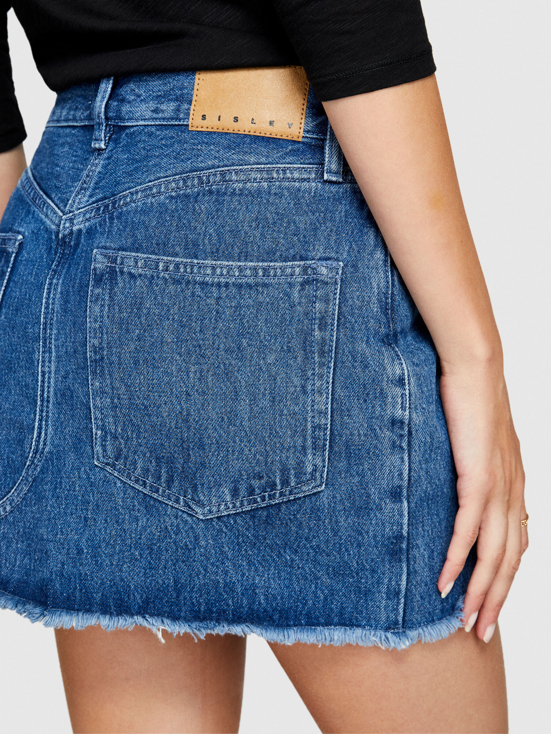 Mini jupe bleu new arrivals