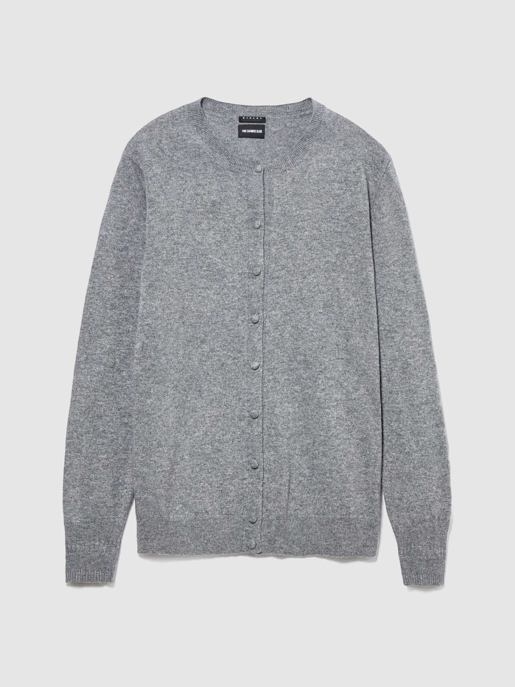 Regular fit cardigan Gray Sisley
