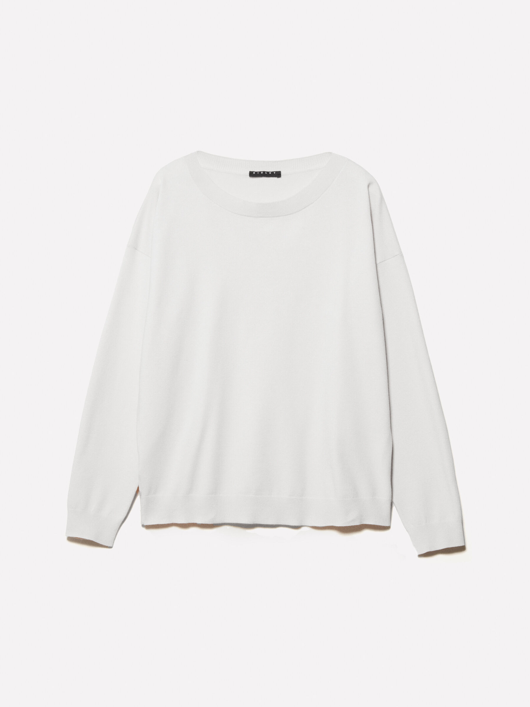 BOAT-NECK SWEAT.L/S Women image number null