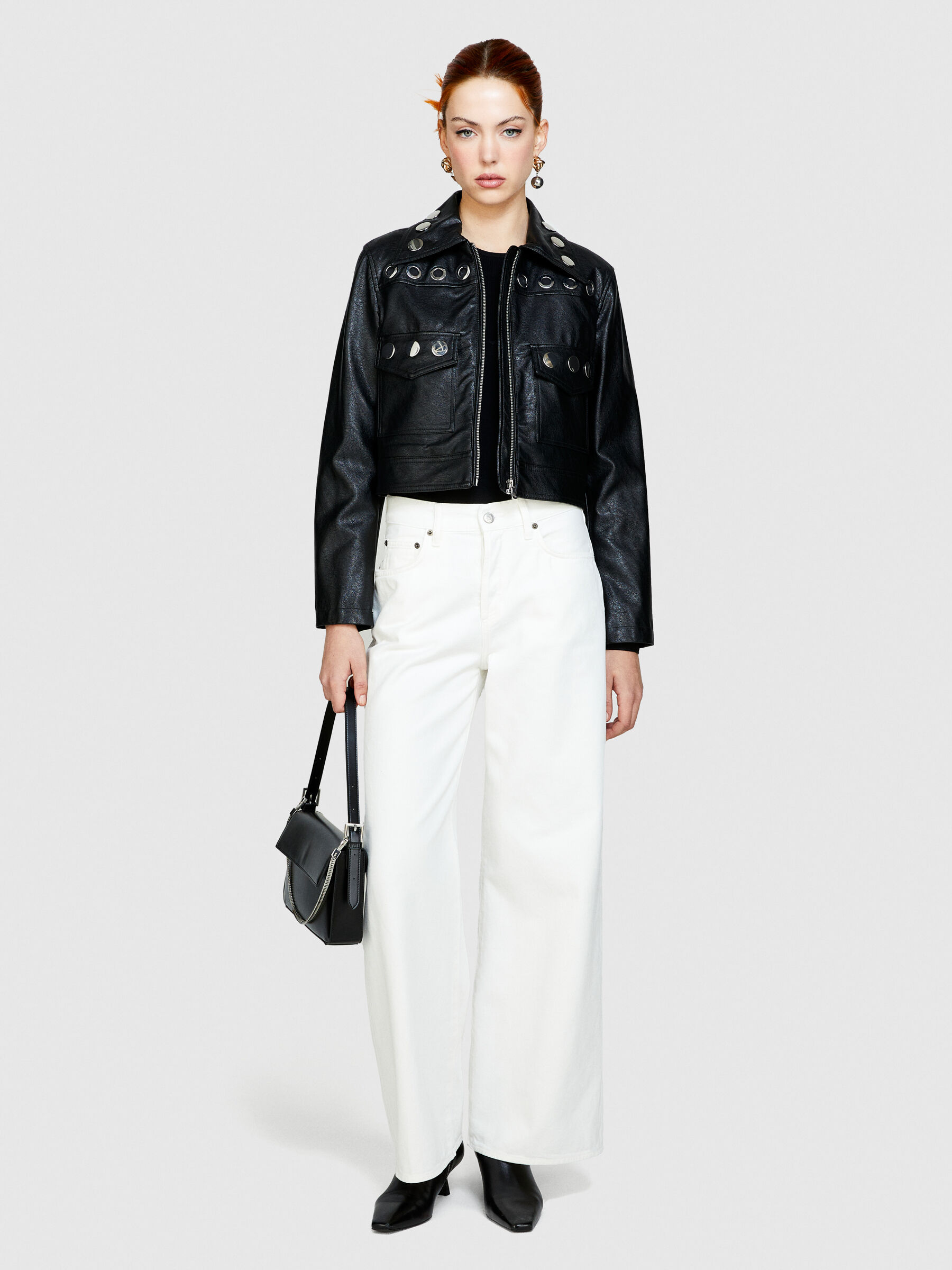 White shop palazzo jeans