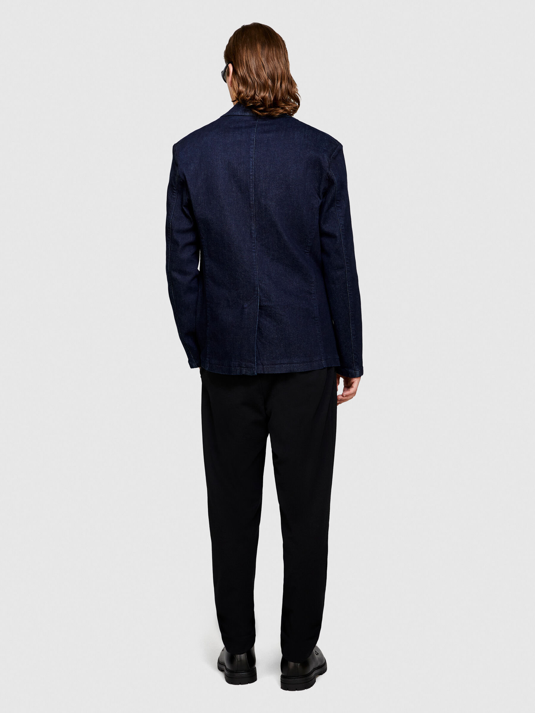 Denim blazer Dark Blue Sisley