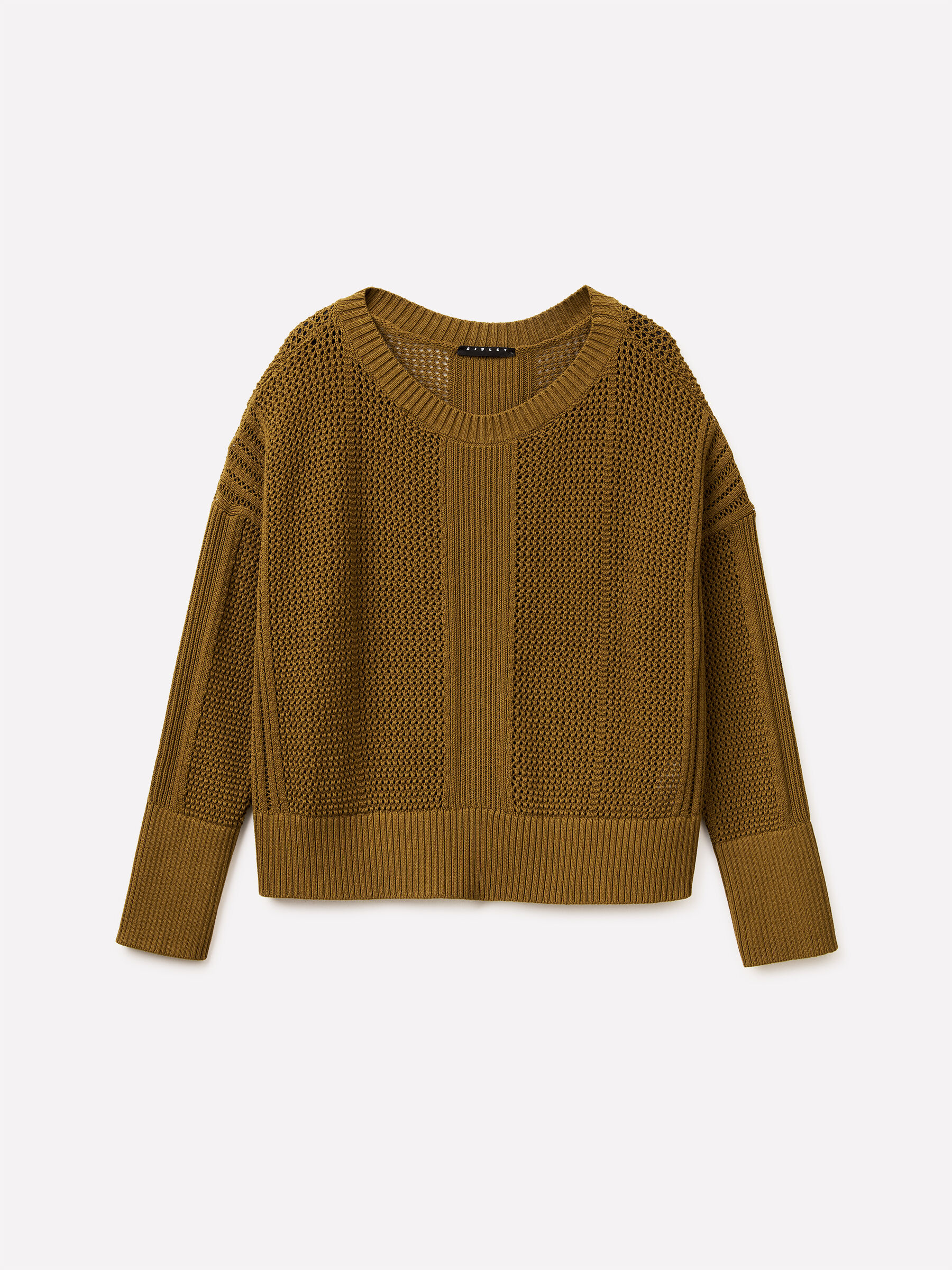 BOAT-NECK SWEAT.L/S Women image number null