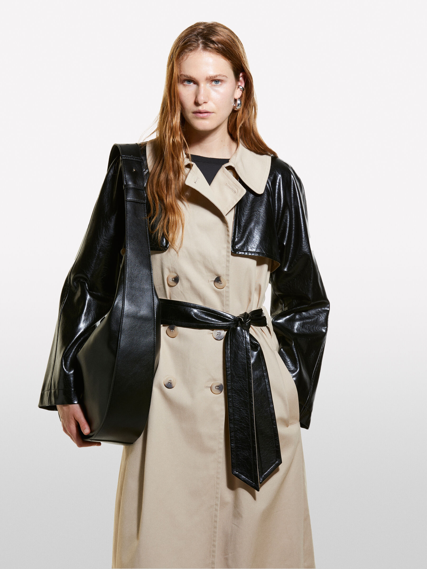 Multi color trench coat shop
