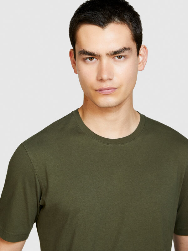 Solid color t-shirt - men's short sleeve t-shirts | Sisley