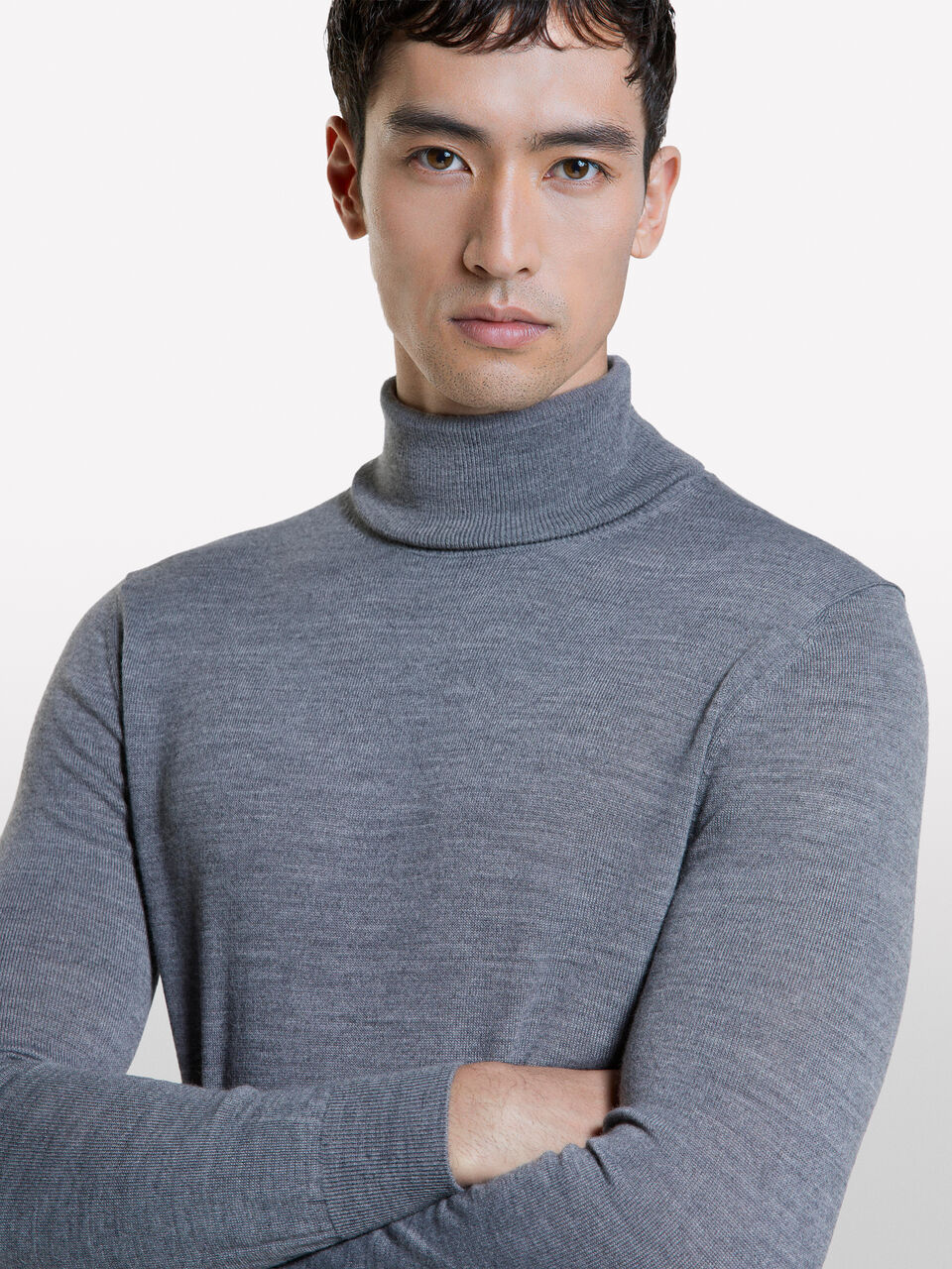 TURTLE NECK SWEATER Men image number null