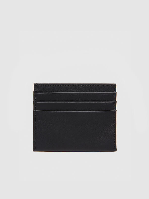 Leather card holder - men's wallets | Sisley