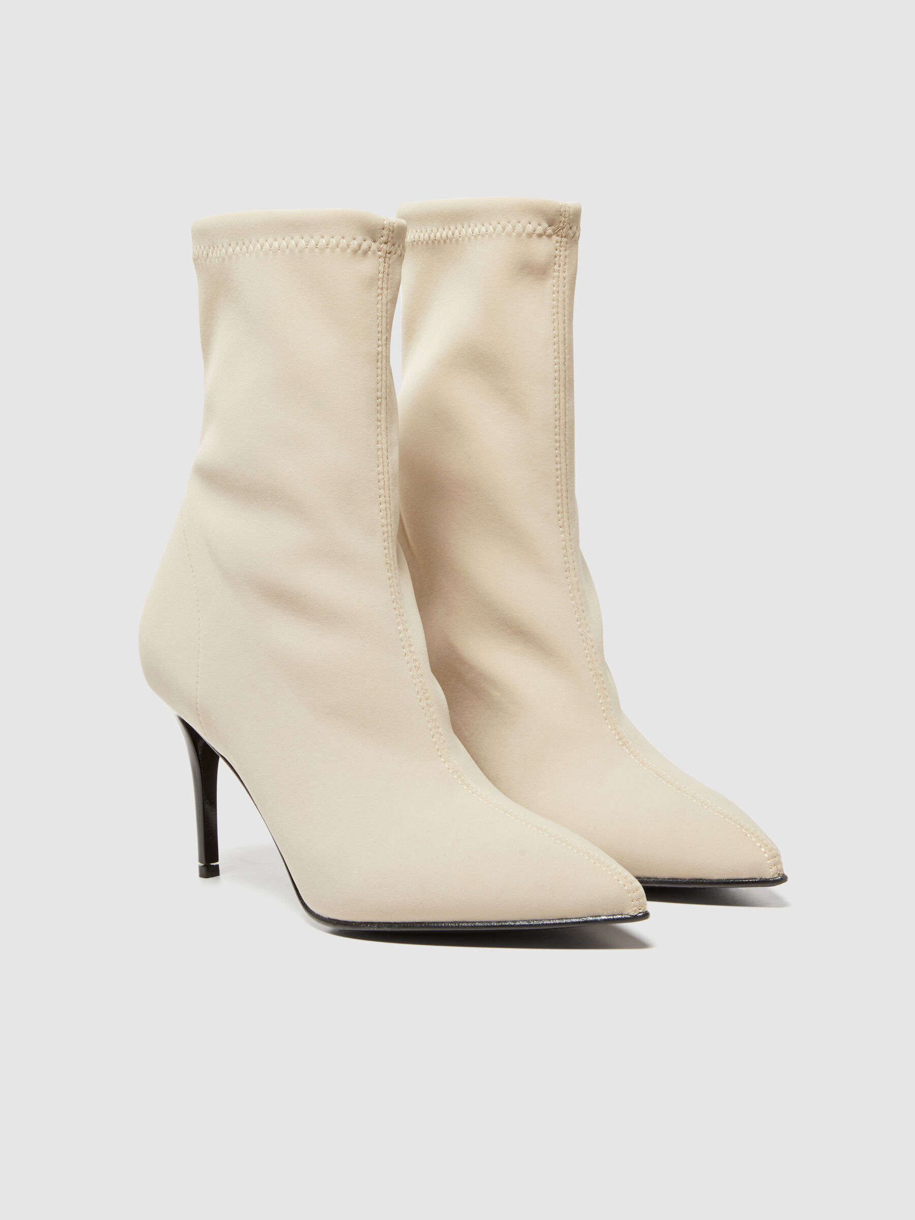 Sock boots short heel discount