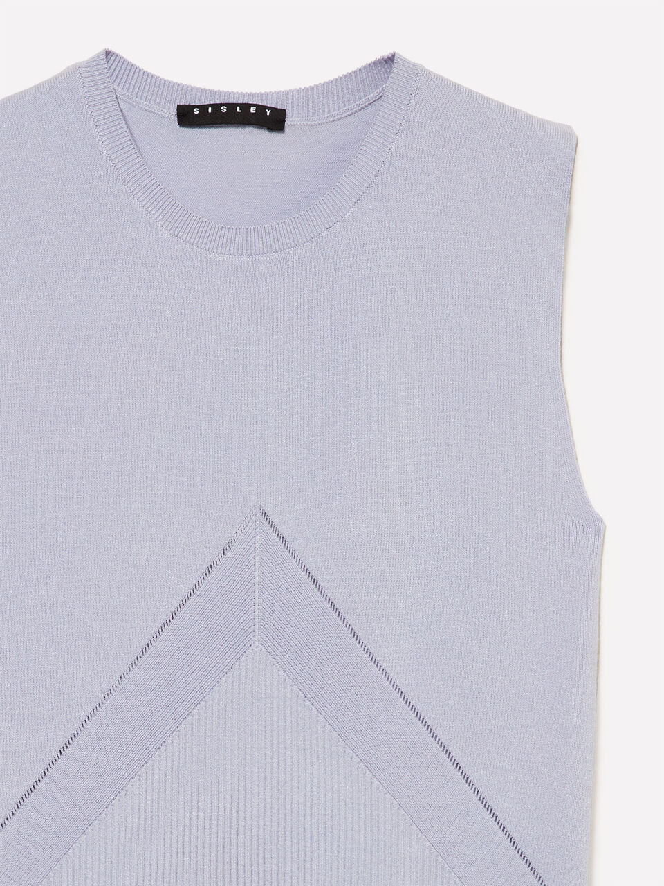 SLEEVELESS SWEATER Women image number null