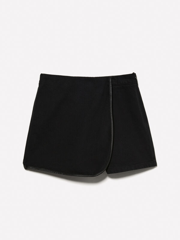 Black culottes - girls' skirts | Sisley Young