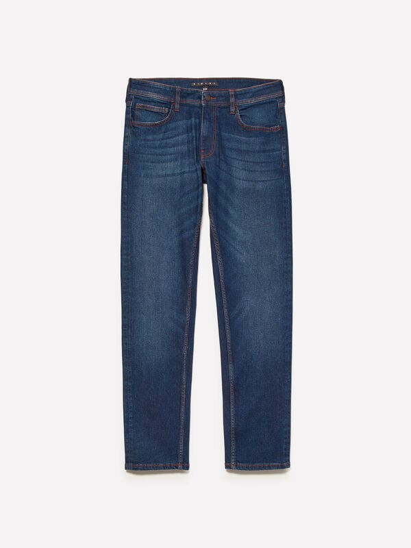 Blue Style 74 slim fit jeans - men's slim fit jeans | Sisley