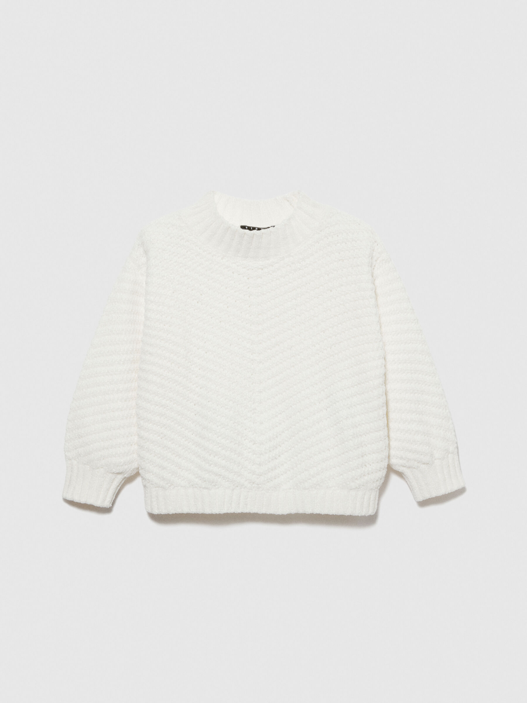 Chenille discount white sweater