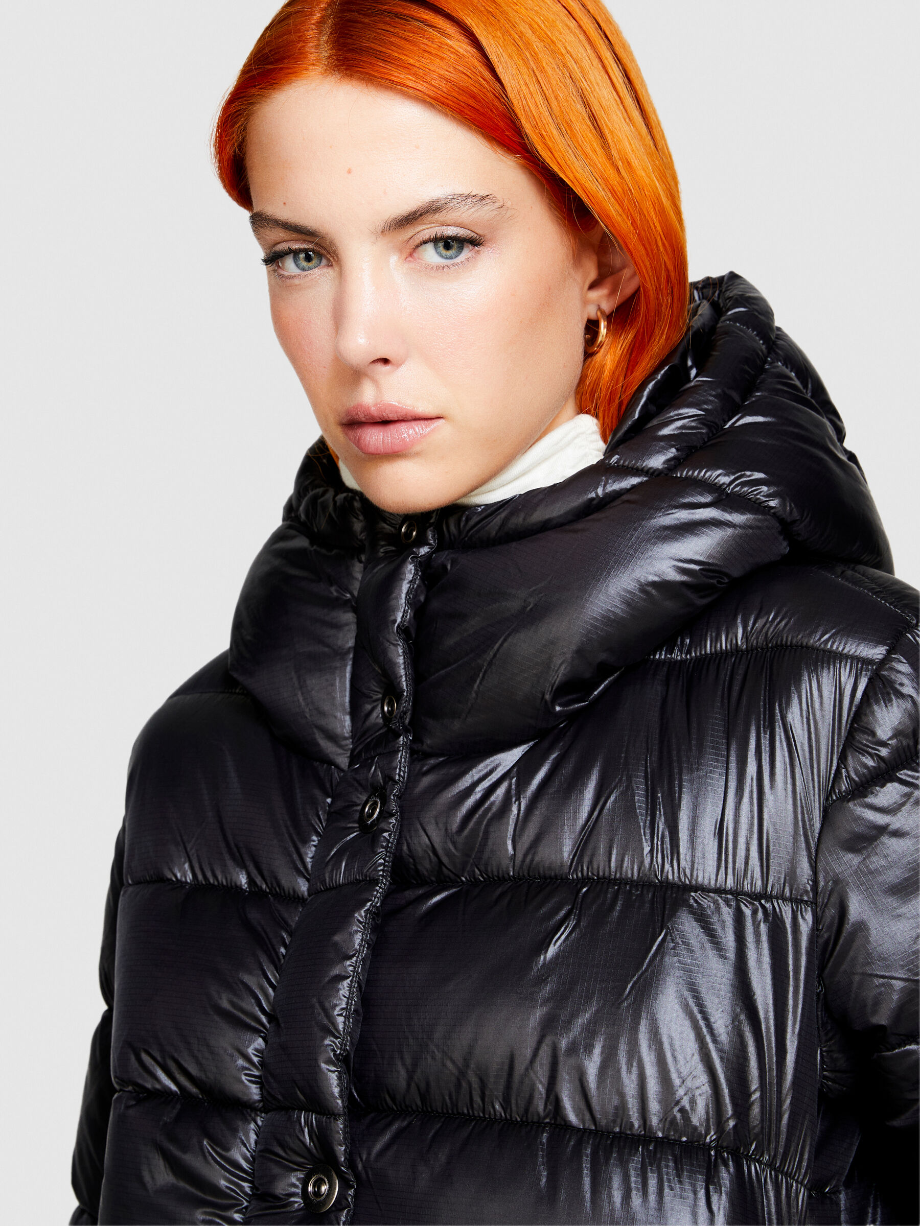 Padded shiny jacket outlet