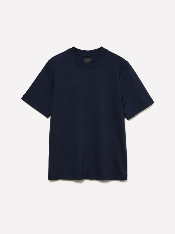 Regular fit crew neck T-shirt - men's short sleeve t-shirts | Sisley
