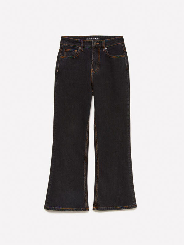 Black bootcut jeans - mid season sale women | Sisley