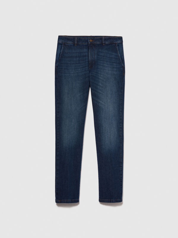 Baltimore denim chinos - men's slim fit jeans | Sisley