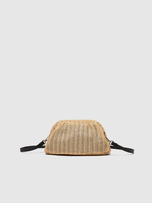 Straw clutch - women's clutches and cell phone holders | Sisley
