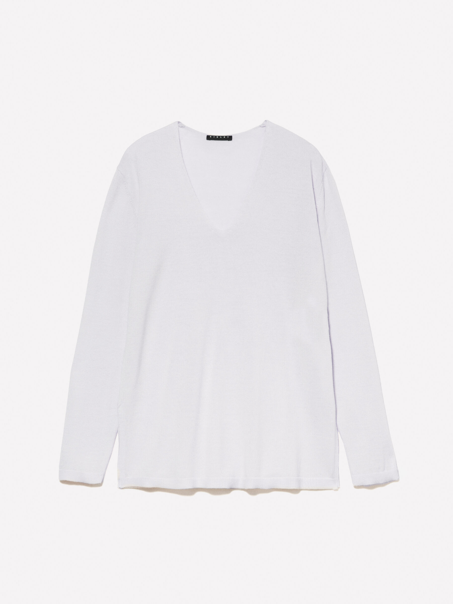 V NECK SWEATER L/S Women image number null