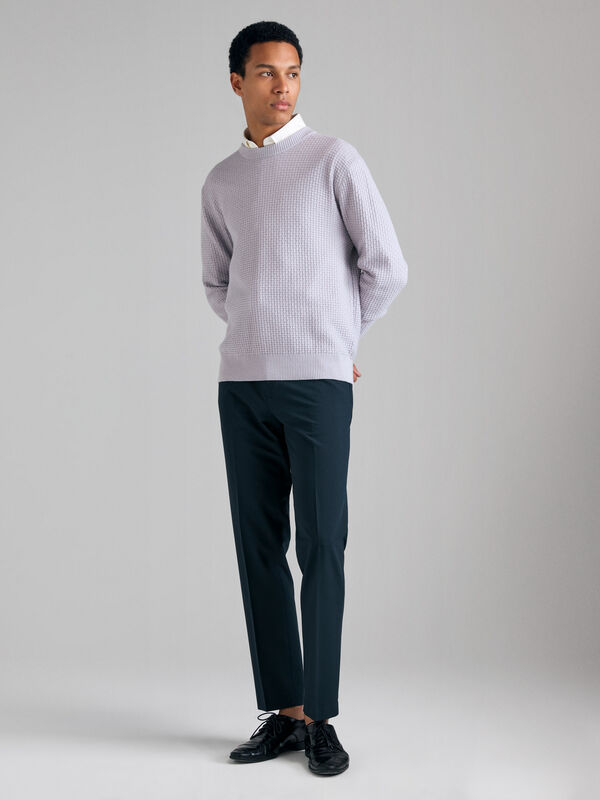 Knitted sweater - men's crew neck sweaters | Sisley