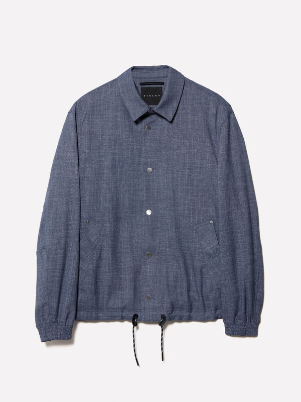 Gray lightweight jacket Gray lightweight jacket - men's jackets and coats | Sisley