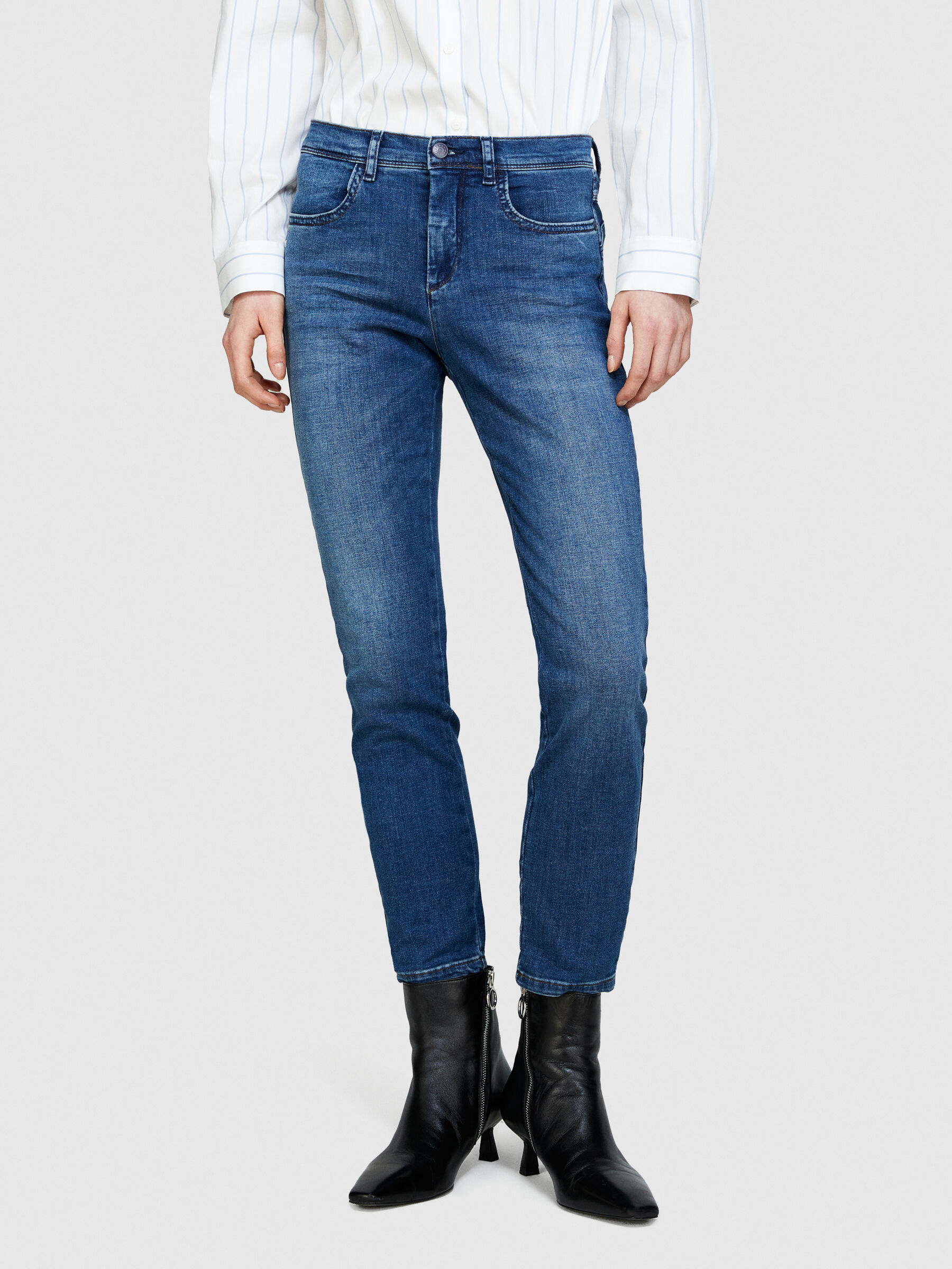 Slim fit Ibiza jeans Dark Blue Sisley