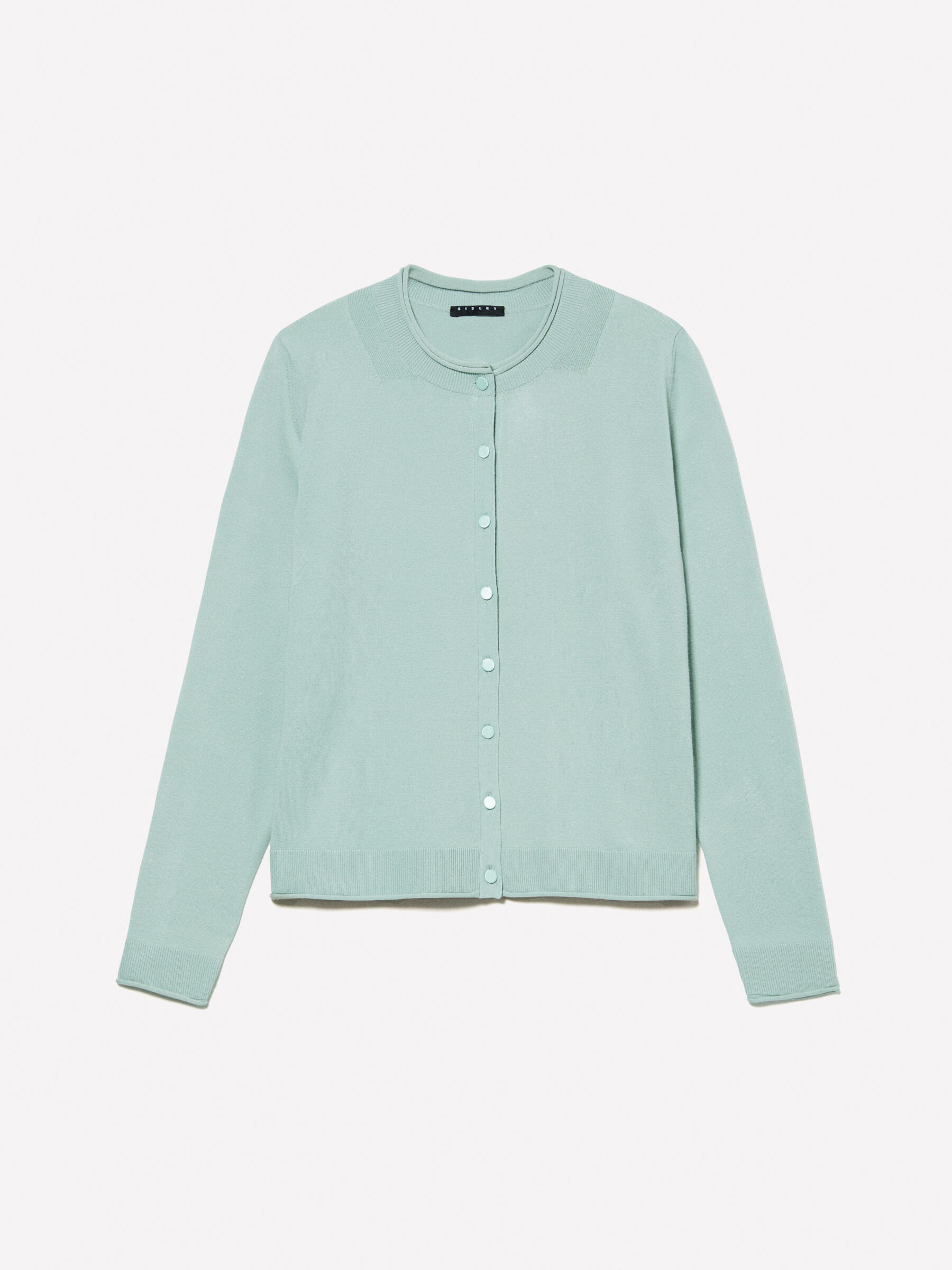 Light green button up cardigan deals