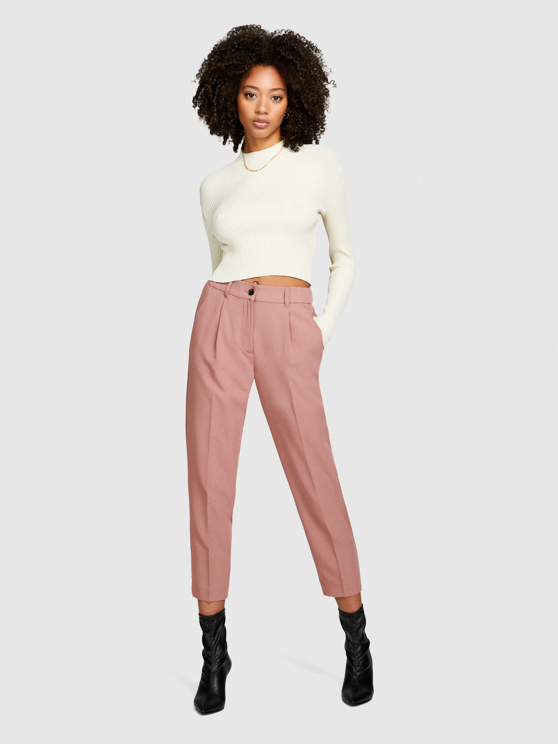 Buy Smart Belted Taper Leg Trousers from Next Finland