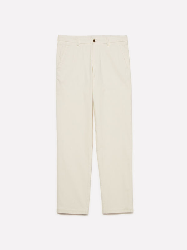 Corduroy chinos - men's chino trousers | Sisley