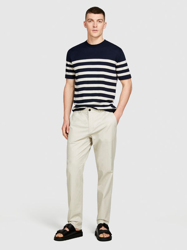 Tapered fit trousers - men's slim fit trousers | Sisley