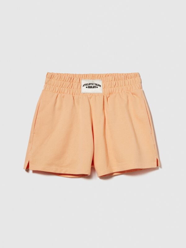 Sweat fabric shorts - girls' shorts | Sisley Young