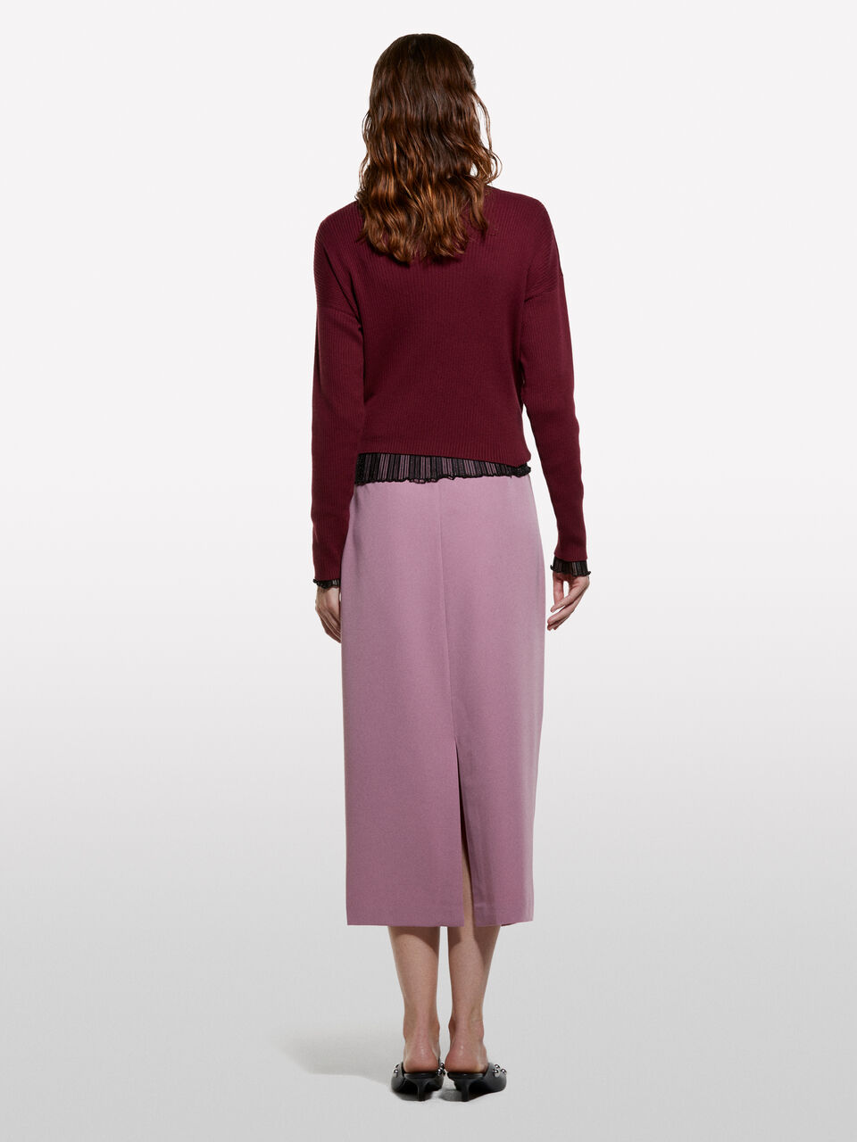 BOAT-NECK SWEAT.L/S Women image number null